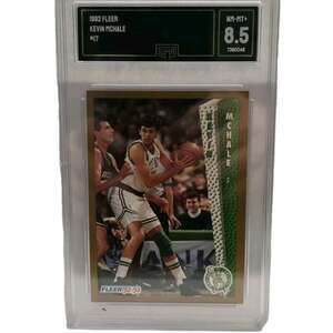 1992 FLEER #17 KEVIN McHALE CELTICS HOF GMA 8.5